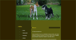 Desktop Screenshot of koirahoitolatarjan.omatsivut.info